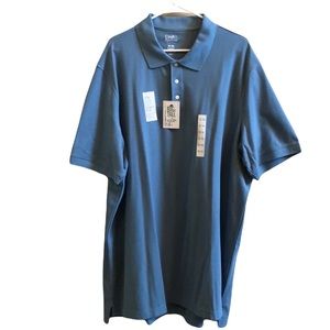 Men’s NWT blue 3XLT polo